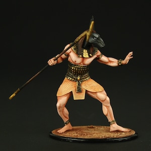 Tin soldier Collectible Egyptian God Set  54 mm Antique World: Ancient Egypt