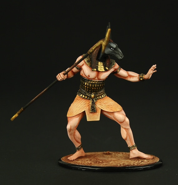 Tin Soldier Collectible Egyptian God Set 54 Mm Antique World