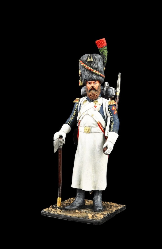 Lot De 2 Soldats De Plomb Grenadiers - Marque MDM - Figurines Anciennes Endommagées (occasion)