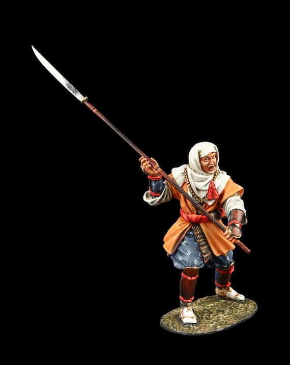 Figurine 90mm Ashigaru Japonais Arquebusier - Pegaso Models - Attica Miniatures