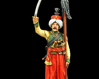 Tin soldier Collectible 54 mm Mameluke of the Imperial Guard Napoleonic Wars