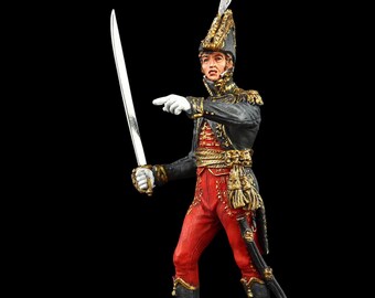 SOLDAT DE PLOMB DU 1ER EMPIRE GENDARME AU REPOS DE LA GARDE (Marque ALMIRALL) EUR 15,00 - FR