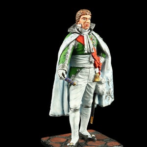 Collection 50 Soldats De Plomb Peints – Armées Napoléoniennes (8 Cm) – Infanterie Française