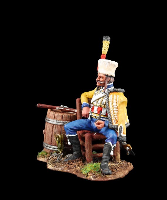Fascicule N°93 Del Prado Homme de troupe 1er Hussard 1815 Napoléon