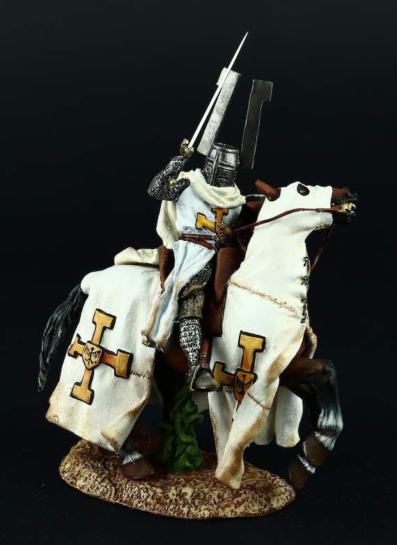 Chevalier croisé de l'ordre teutonique, 1/72e historique, 28 mm, 32 mm, 1/35, 54 mm, 75 mm, 1/16, miniatures en résine - Canada