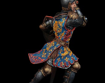 ブリキの兵隊博物館 (TOP) イギリスの騎士、1340-1360 90 mm 中世と