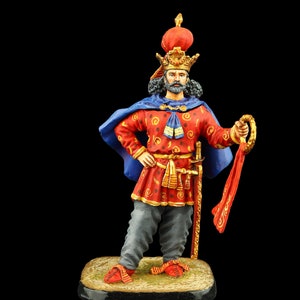 Tin soldier Collectible Shapur I 'The Great', Sassanid King, 240-272 A.D. 54 mm Near East