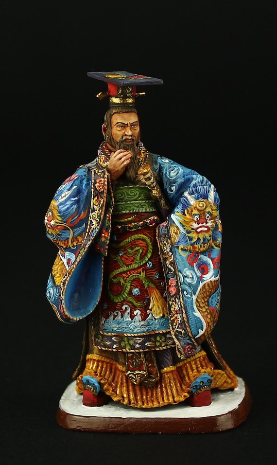 錫の兵隊博物館（上） 秦の始皇帝、中国秦国の王、紀元前221-210年 54