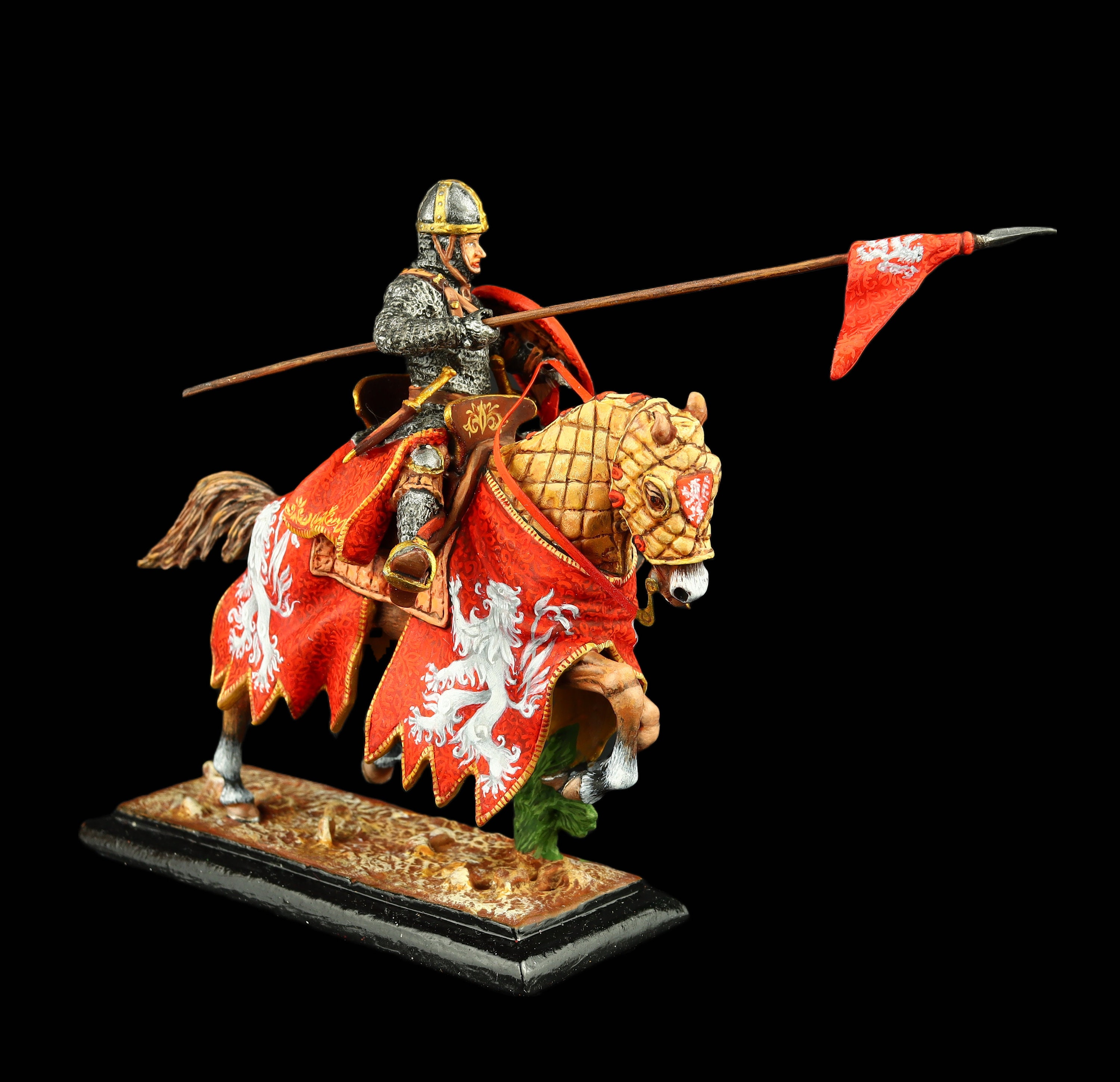 Norman Knight Antioch 54mm | Painted Miniature Toy Soldier
