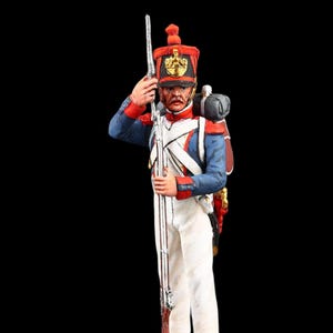Tin soldier Collectible Grenadier Soldier of the Line Infantry, 1812 54 mm Napoleonic Wars