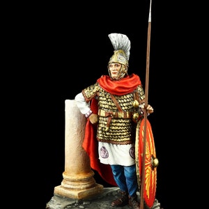 Tin soldier Collectible Praetorian Guard, Reign of Massentius, early IV c. A.D. 54 mm  Ancient Rome