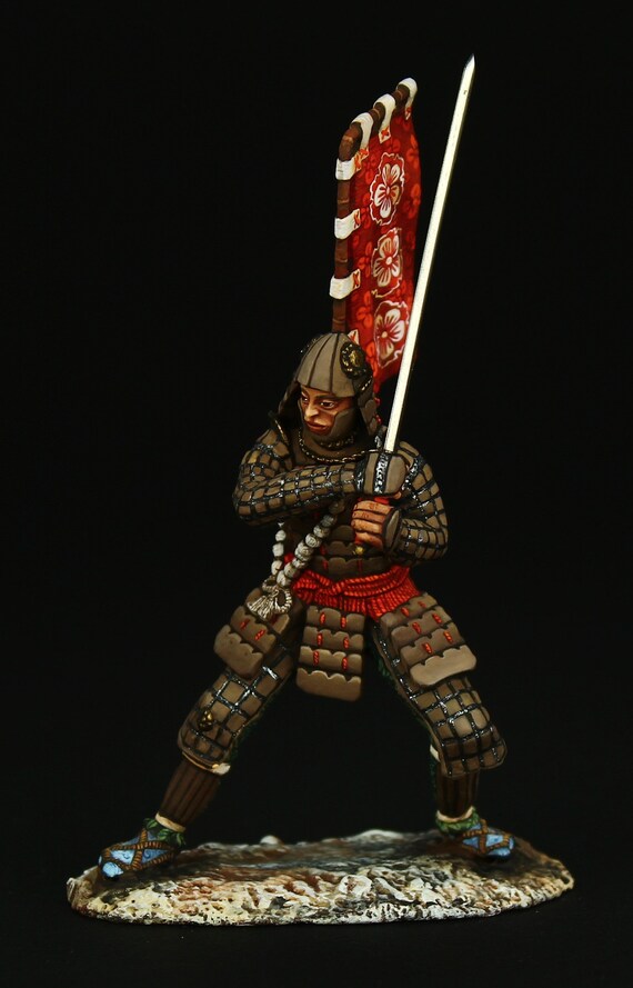 Tin Soldier Museum (TOP) Samurai, XVI C. 54 Mm Medieval