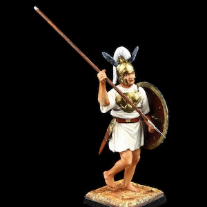 Tin soldier Collectible Samnite warrior 54 mm  Ancient Rome & Carthage
