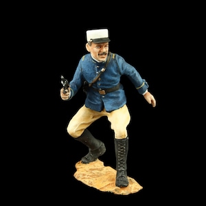Tin soldier Collectible French Foreign Legion, Officer, 1903 54 mm XX c.