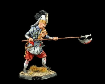 Museo del soldado de resina (ARRIBA) Batalla de Viena, 1683: Jenízaro otomano 54 mm Guerras europeas