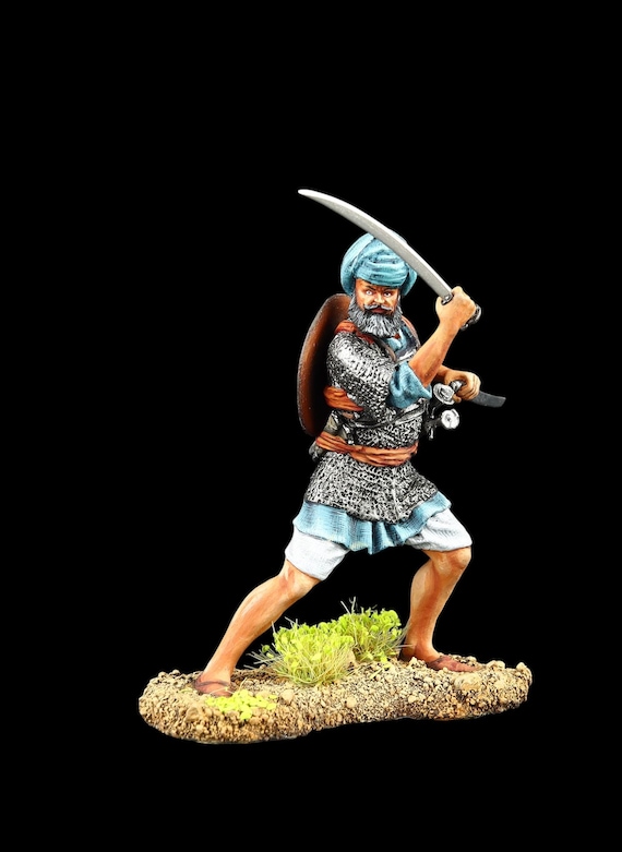 Tin Soldier Museum (TOP) Akali (immortal) Warrior. Sikh Army