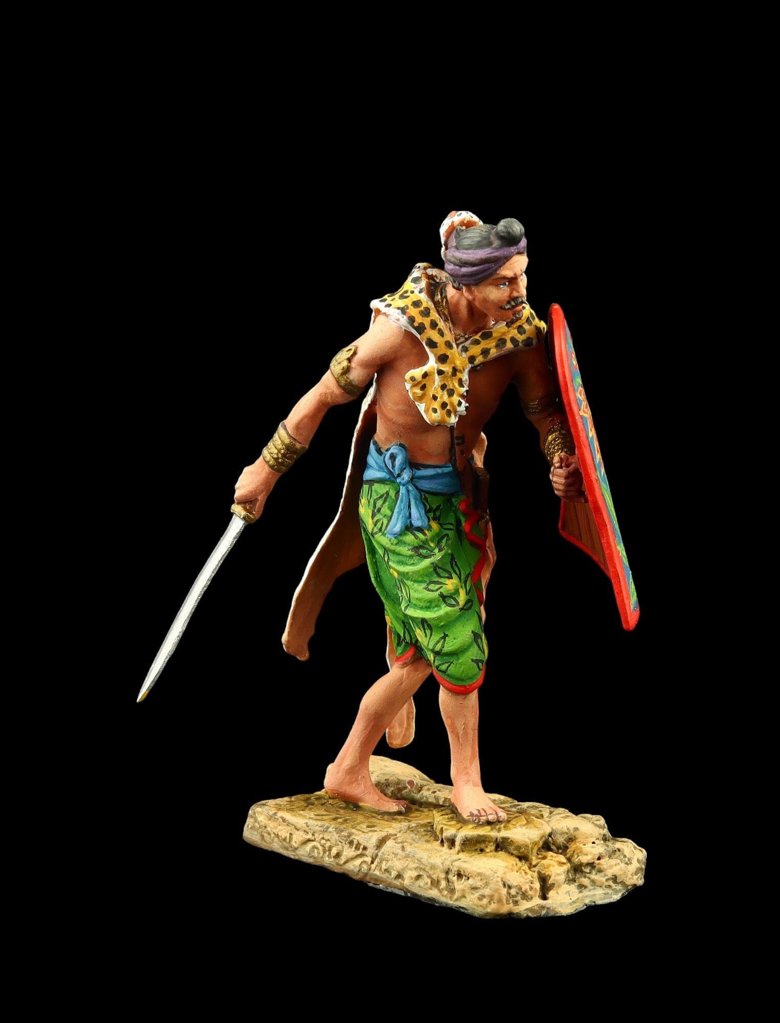 ブリキの兵隊 コレクター向けクシャトリヤ戦士。古代インド、紀元前4