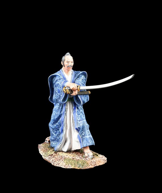 ブリキの兵隊 コレクション サムライ 大将刀付 安土桃山時代 54mm 中世