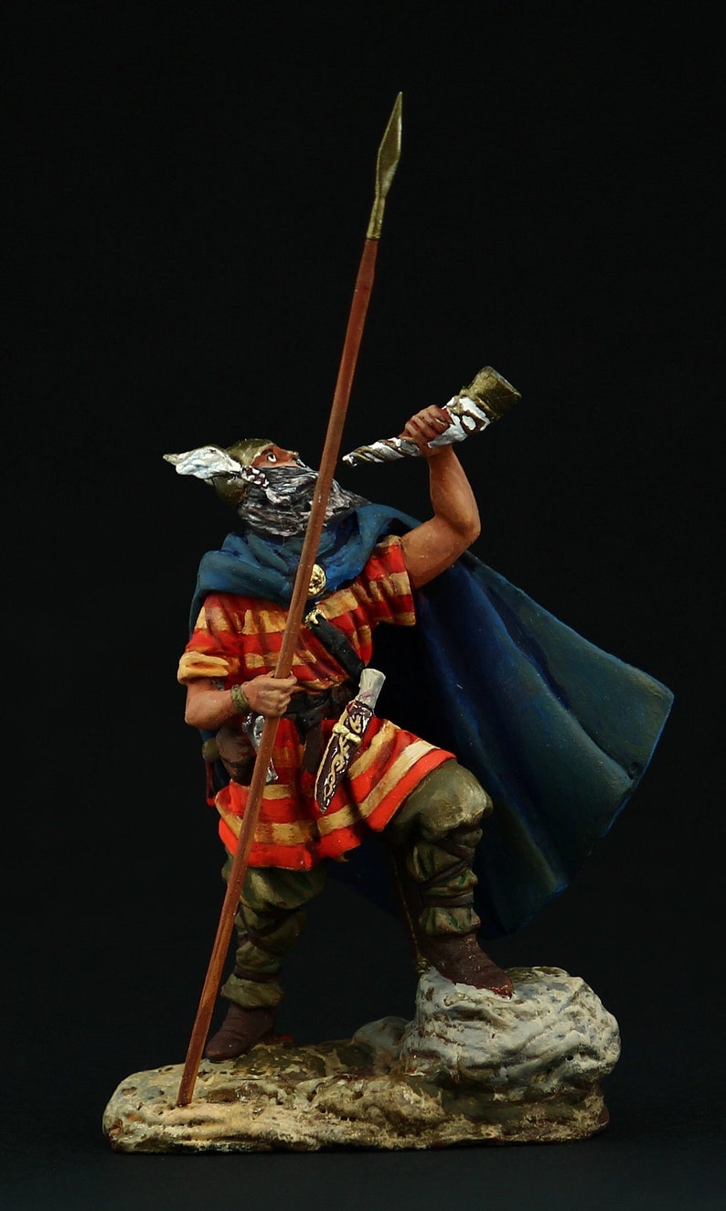 Tin soldier Collectible Viking order Warrior, c.900 54 mm Vikings&Barbarians