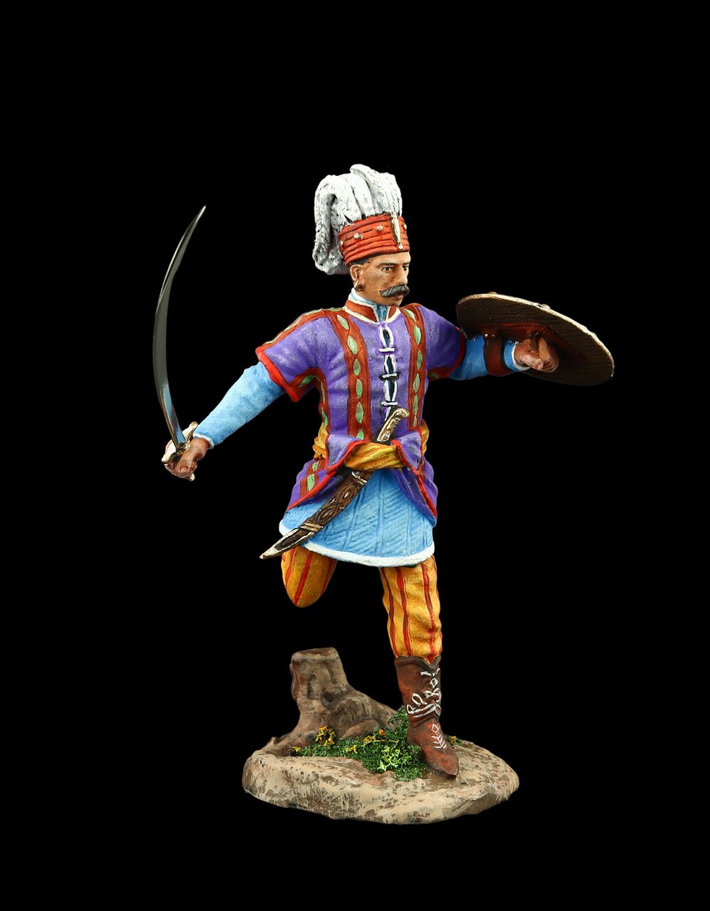 Tin Soldier Collectible Janissary, Ottoman Empire 54 Mm Near