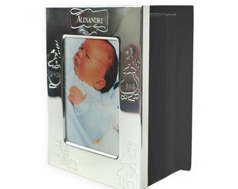 Custom Silver Metal Album Frame