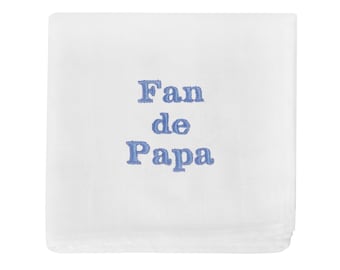 Doudou Lange en coton Fan de Papa