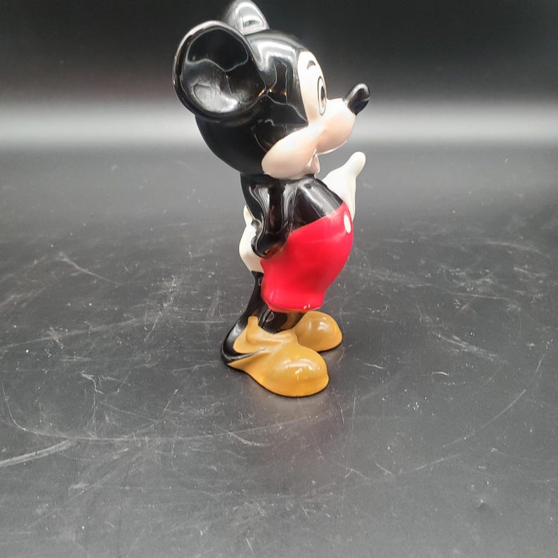 VTG Samlarfigur 13 cm Keramik Musse Pigg Walt Disney Productions Japan bild 2
