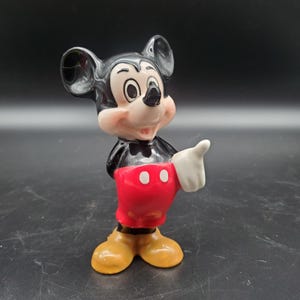 VTG Samlarfigur 13 cm Keramik Musse Pigg Walt Disney Productions Japan bild 1