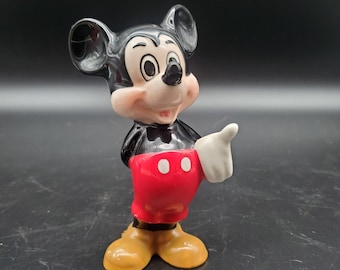 Vintage Walt Disney Productions, Mickey Mouse Ceramic Figurine