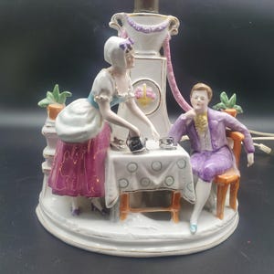 Capodimonte figurine lamps - Etsy 日本