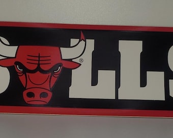 VTG 1993 Chicago Bulls-kampanjklistermärke med rabattformulär NBA röd kant retro