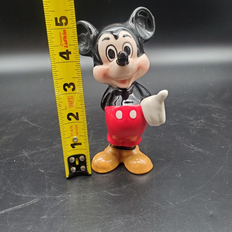 VTG Samlarfigur 13 cm Keramik Musse Pigg Walt Disney Productions Japan bild 8