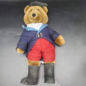Carousel by Guy Colonial Teddy Bear Plush 16" Revolutionary Soldier Costume Toy