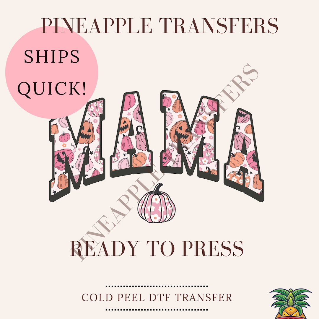 Mama (halloween Version) | DTF Transfers | Ready to Press Direct to ...