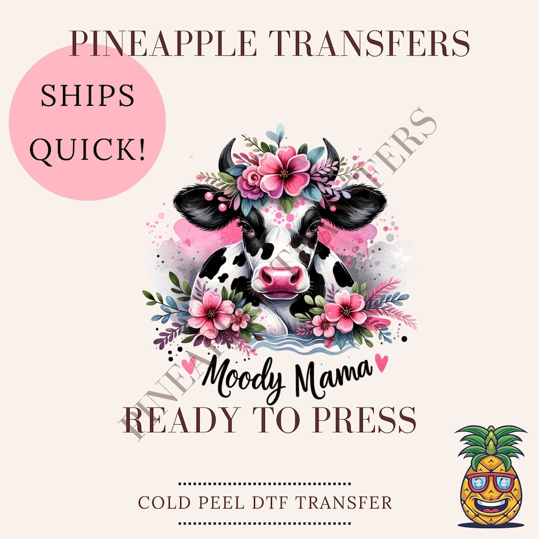 Moody Mama | DTF Transfers | Ready to Press Direct to Film Transfer ...