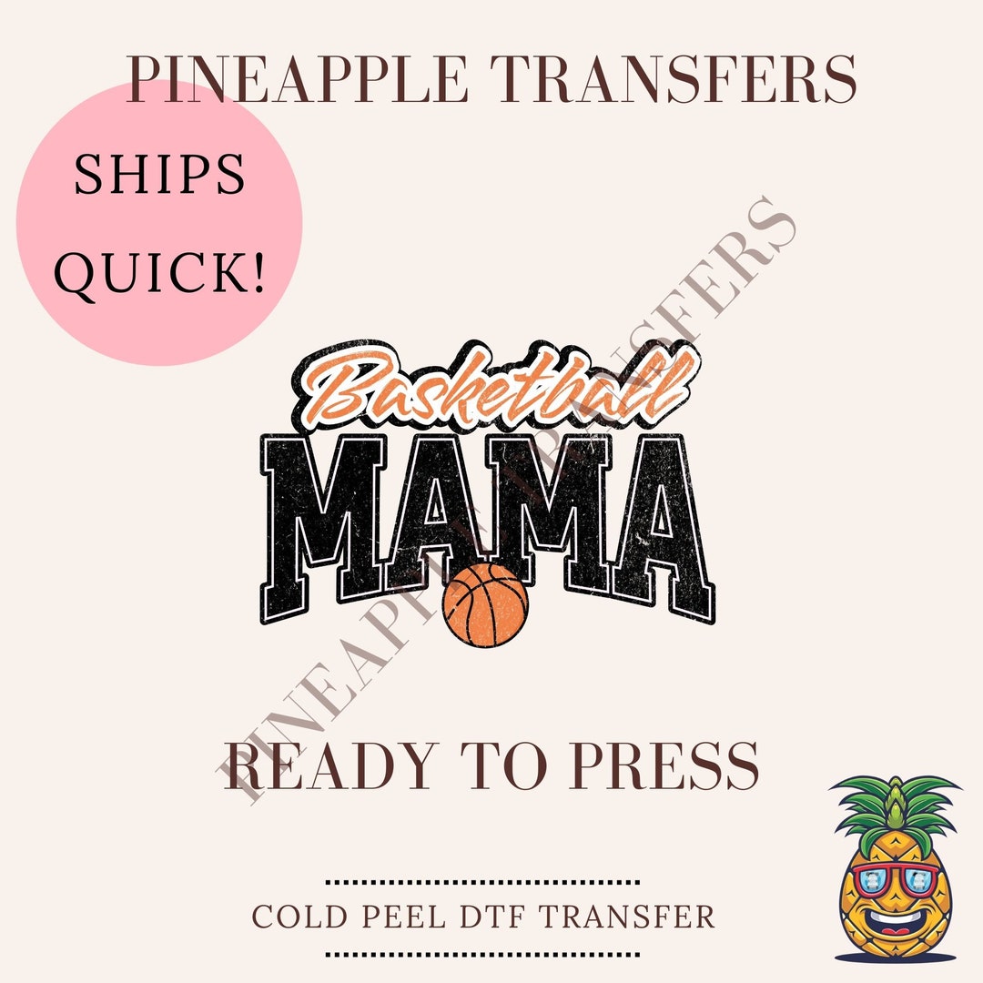 Basketball Mama | DTF Transfers | Ready to Press Direct to Film ...