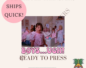 Boys uhg direct to film transfers v-day DTF transfers | Ready to press Direct to film Transfer | Quick shipping | Vday DTF | Valentines Day