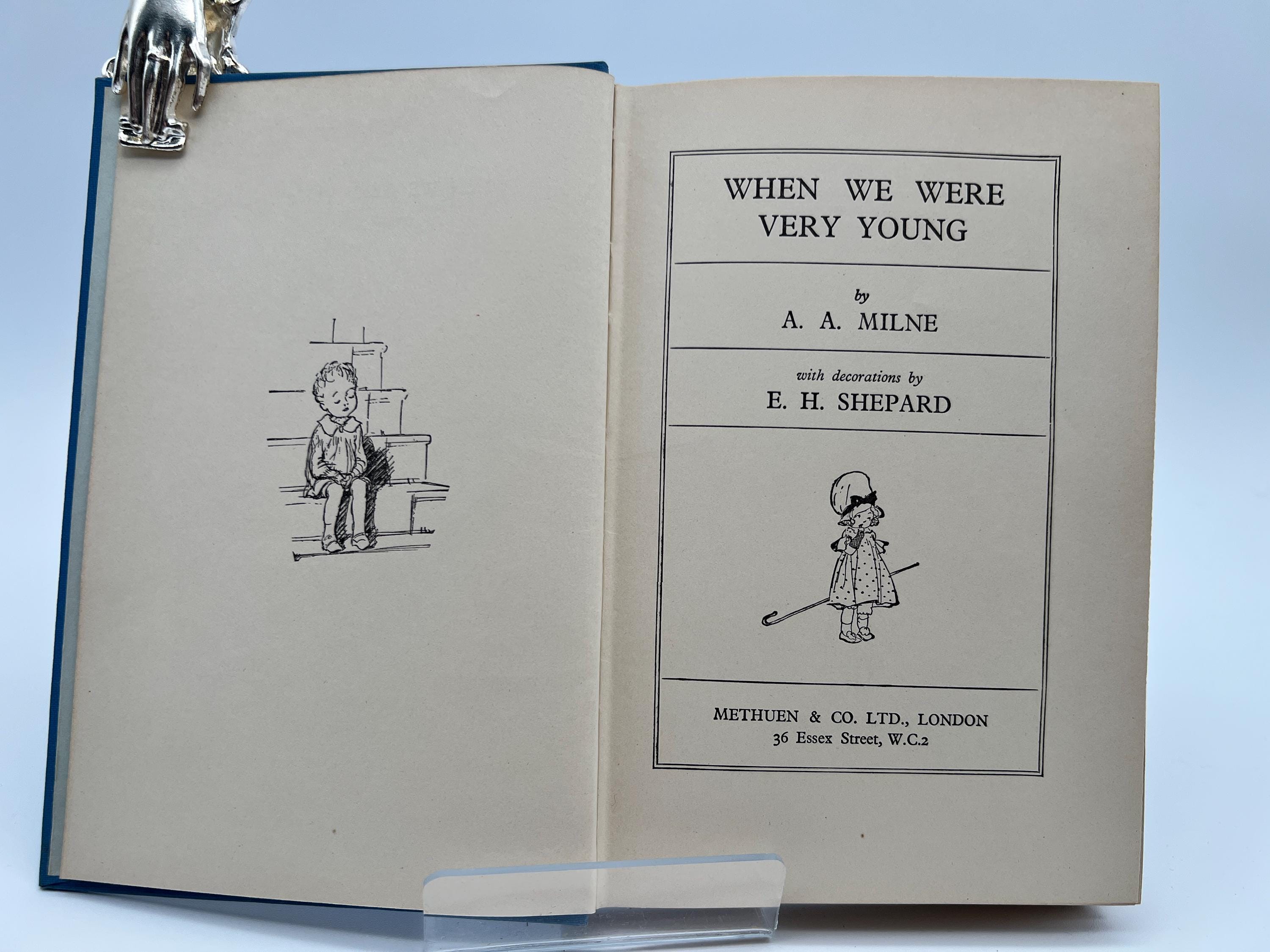 When We Were Very Young (1962) by A.A. Milne, Vintage Winnie-the