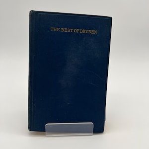 The Best of Dryden (1939), Edited with an Introduction and Notes by Louis I. Bredvold