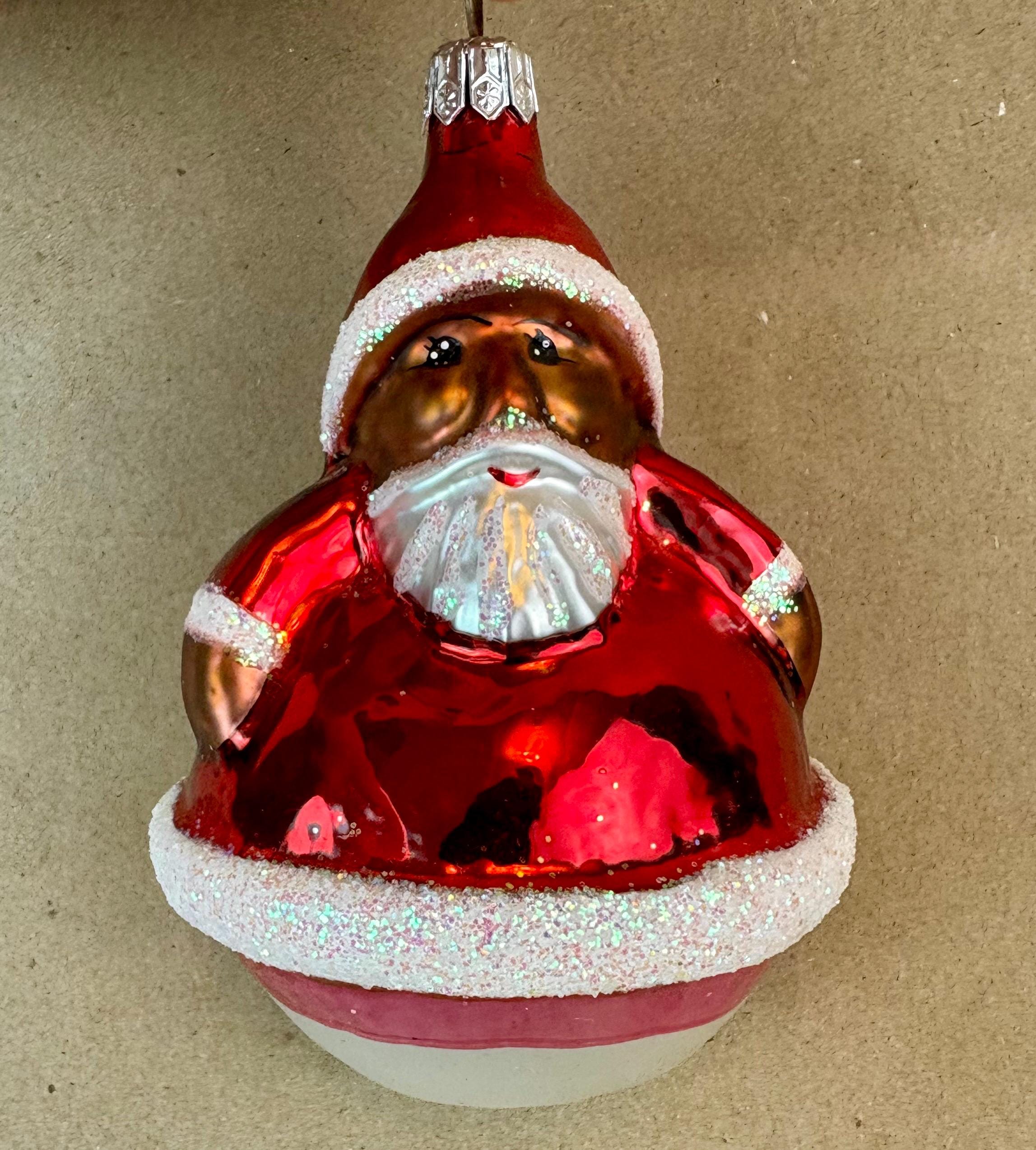 Roly Poly Santa - Etsy