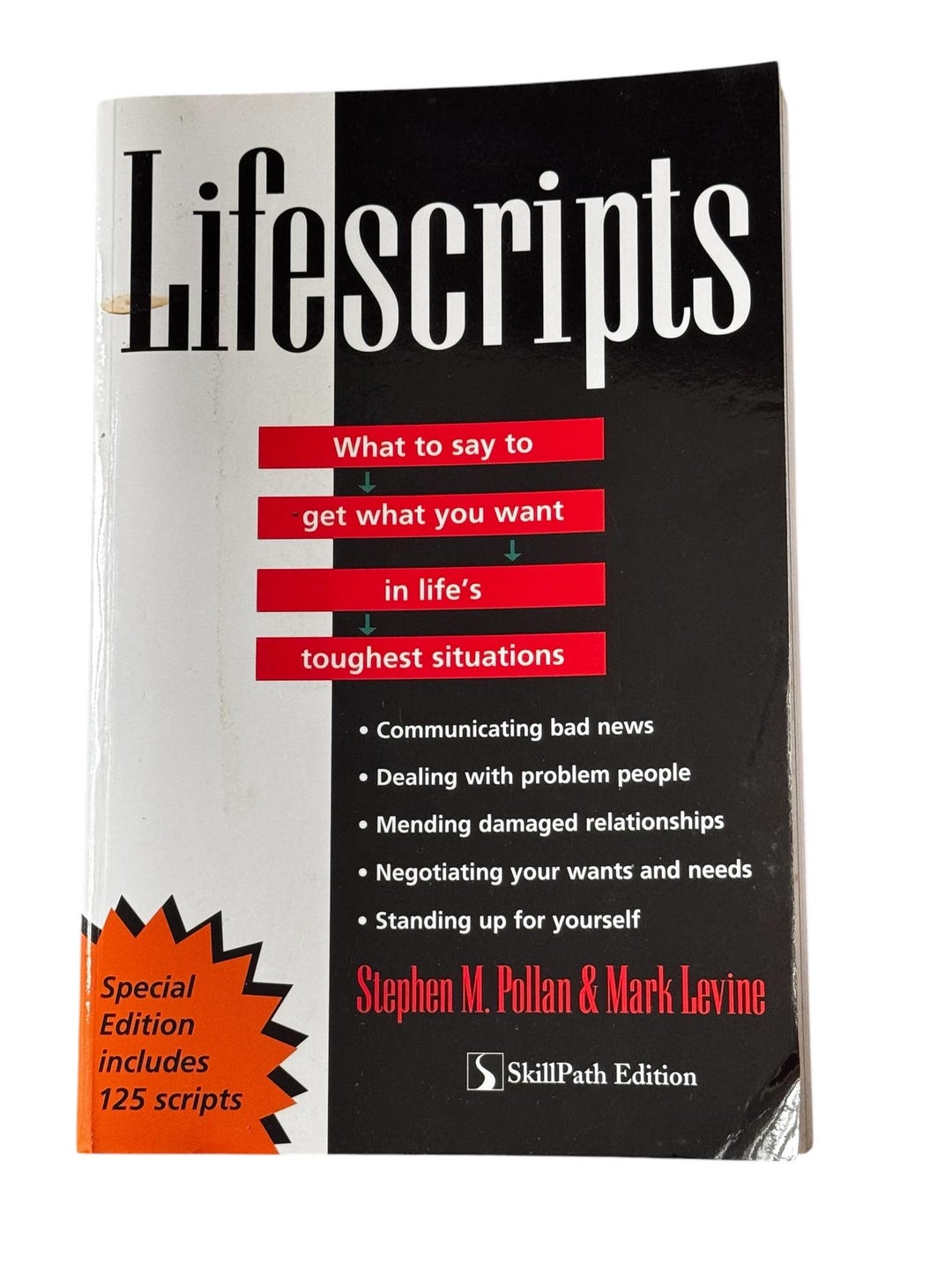 Lifescripts Book: What to Say in Life's Toughest Situations (includes ...