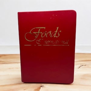 Food International Cookbook Foods From 10 Different Countries by Dominion