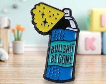 BS Spray Pin/Badge | Pins | Badges