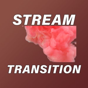 Transition Twitch Stinger | contraction de superposition | superposition de flux | transition dard | émoticône