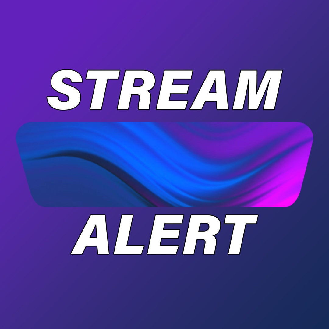 Animated Twitch Stream Alert | Youtube OBS Overlay (.webm Files) - Etsy