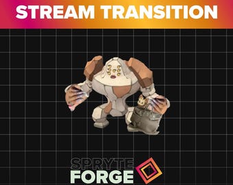 Regirock Handbag Meme Stream Transition | Animated Stinger (Digital Download)