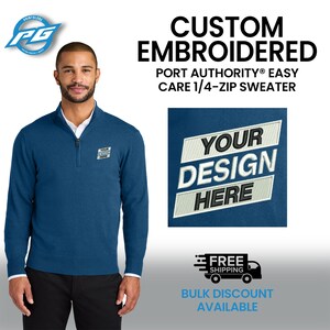 Jerzees® Custom Embroidered 1/4 Zip Custom Quarter Zip Jerzees® Custom Embroidered 1/4 Zip Custom Quarter Zip