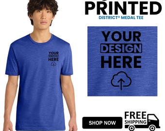 Men’s Combed Ring Spun Cotton Blend T-Shirt Soft Durable Casual Everyday Tee, Custom Printed T-Shirt- Custom design Gift For Him (DT564).