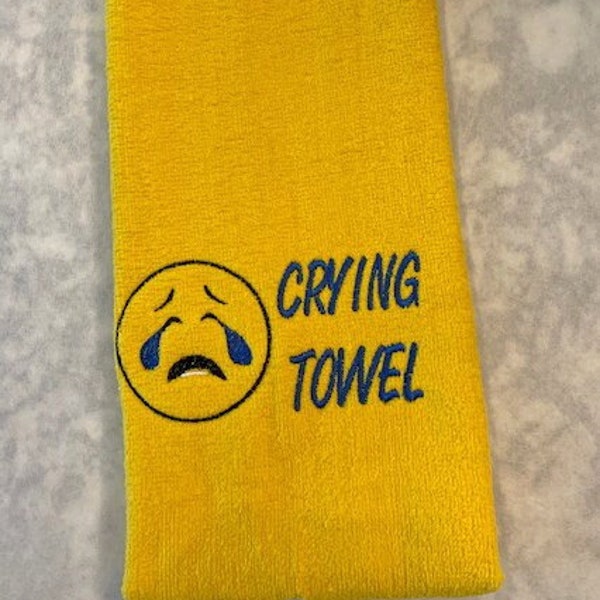 Crying Towel Etsy