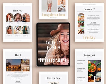 30+ pages Bachelorette Itinerary Template, Bachelorette Weekend Itinerary Planner, Editable Digital Invite, Party event invitation, Canva